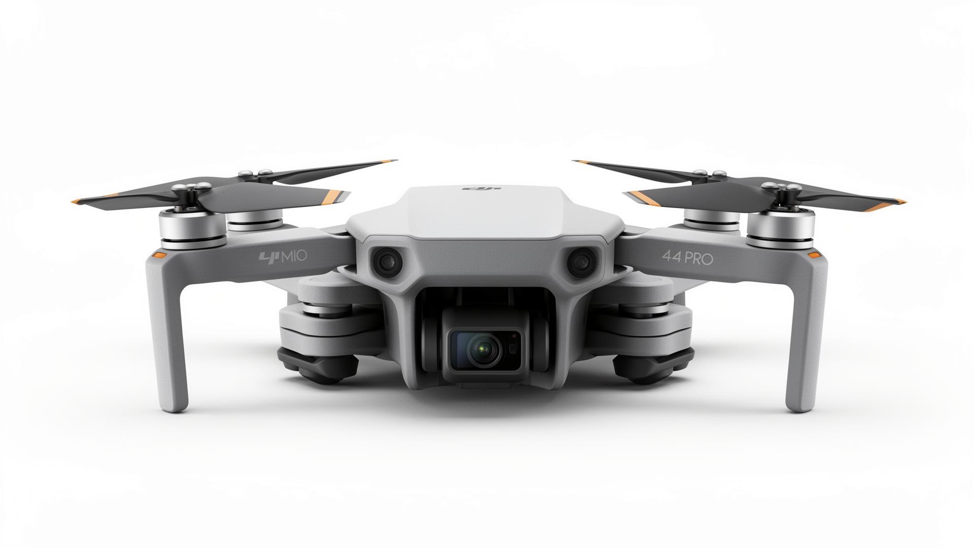 DJI Mini 4 Pro compact foldable drone with omnidirectional obstacle sensing and 3-axis gimbal camera