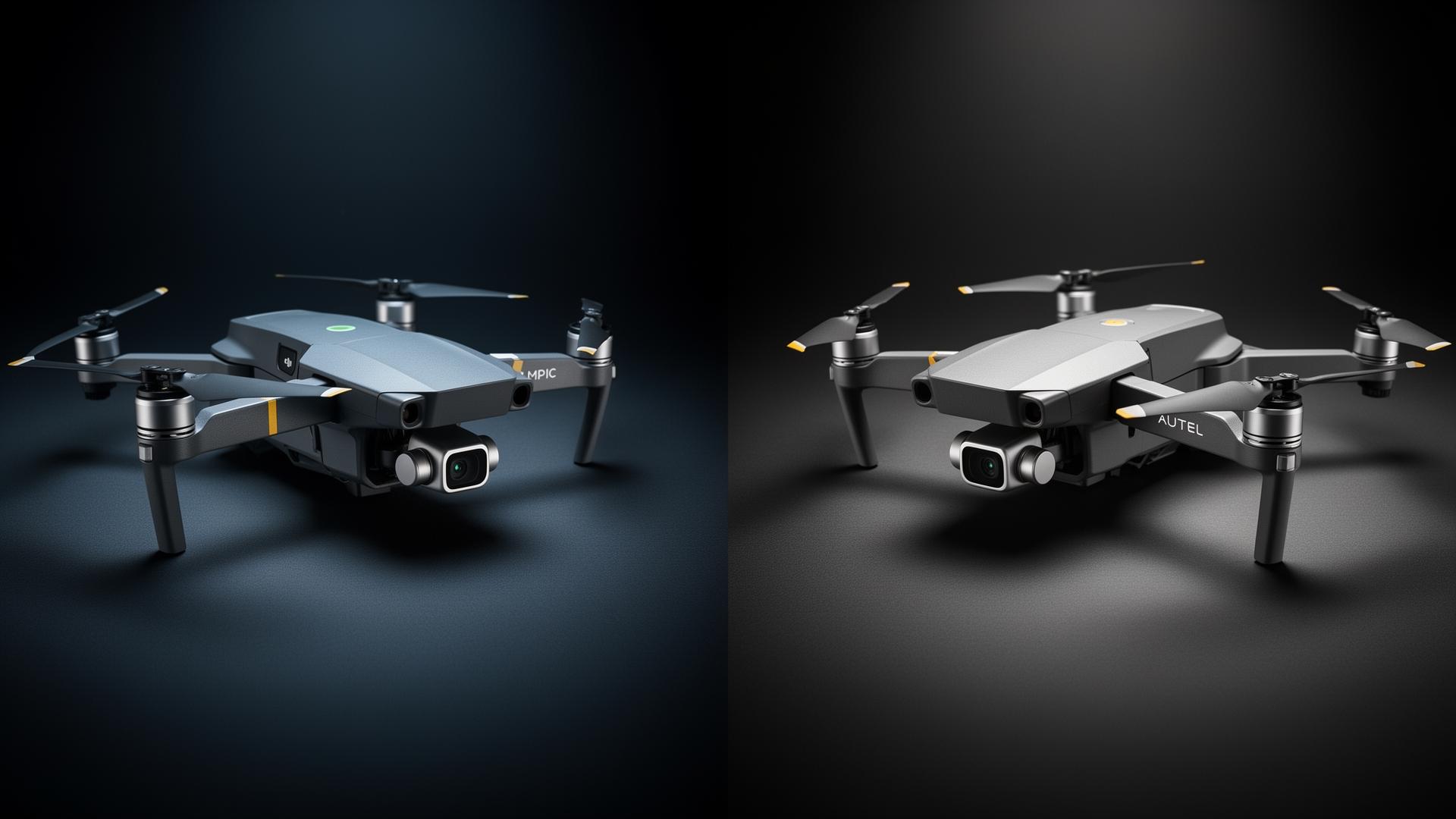 DJI and Autel drones side by side comparison for consumer drone buyers